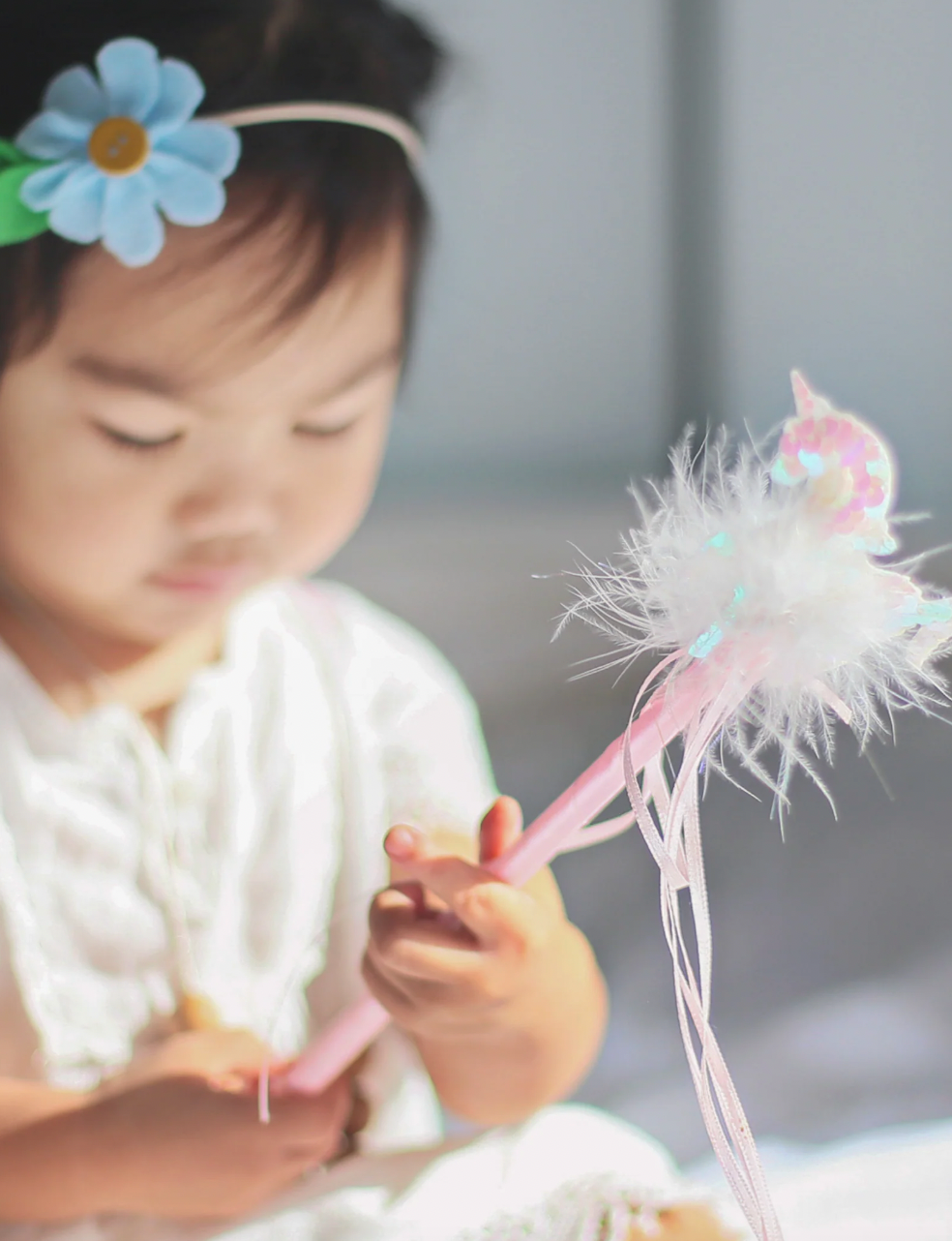 Unicorn Sequins Wand - Magpies Paducah