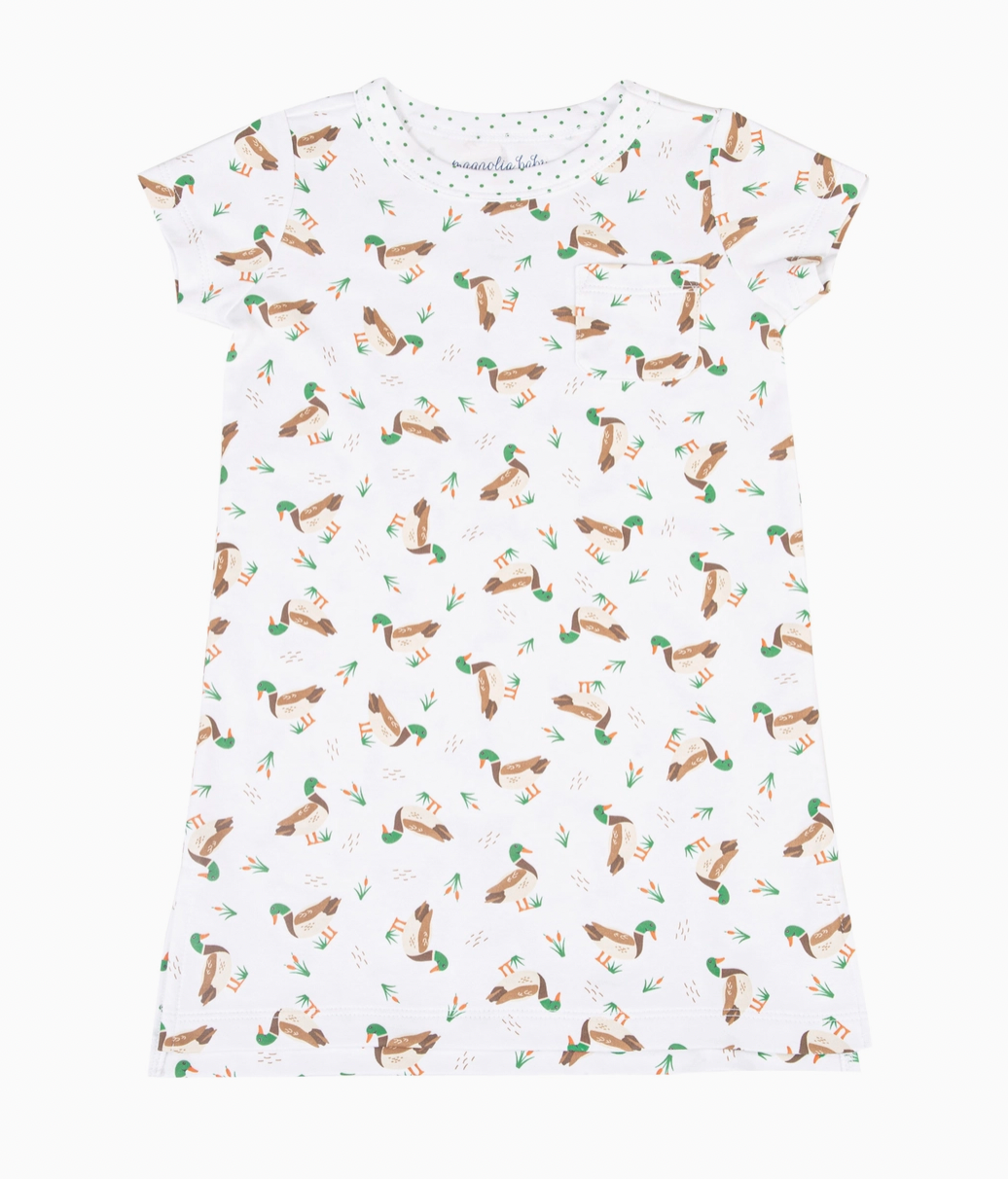 Mallard Duck Nightdress - Magpies Paducah