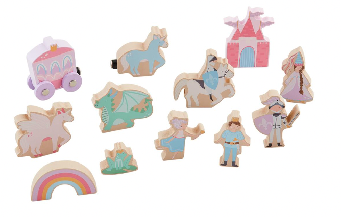 Wooden Toy Set, Princess - Magpies Paducah