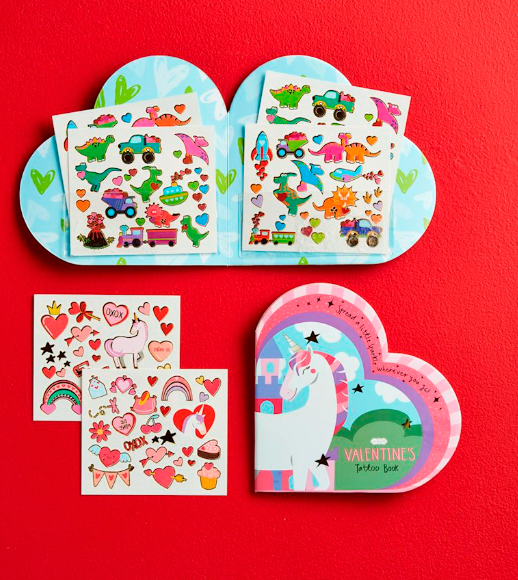 Valentines Tattoo Book, Unicorn - Magpies Paducah