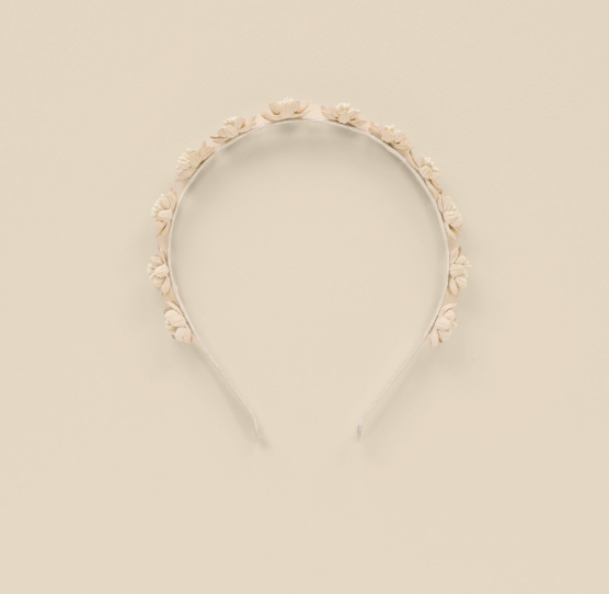 Floral Headband, Ivory - Magpies Paducah