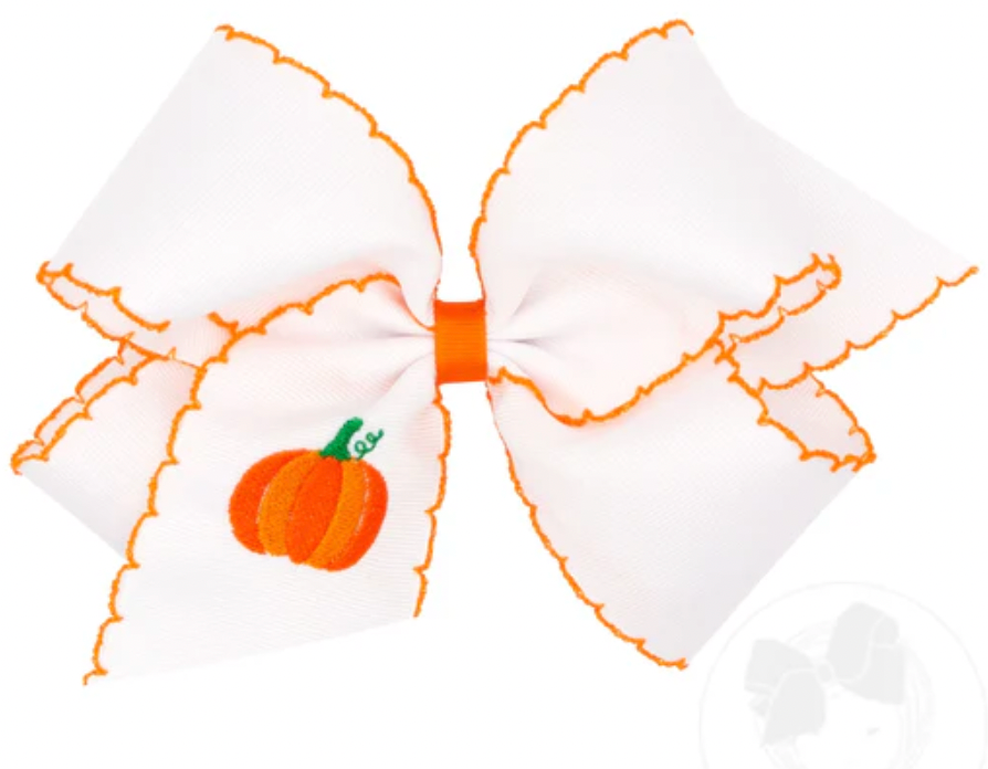 King Moonstitch Bow, Pumpkin - Magpies Paducah