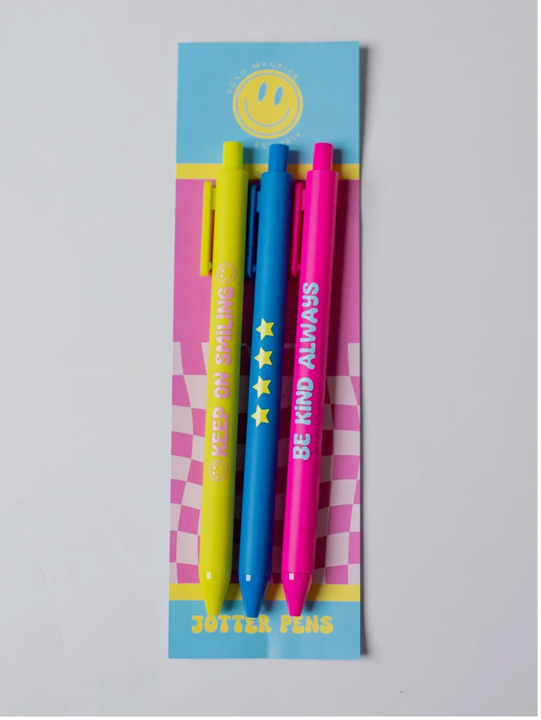 Be Kind Jotter Pens - Magpies Paducah