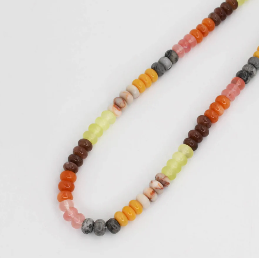 Autumn Gemstone Necklace - Magpies Paducah