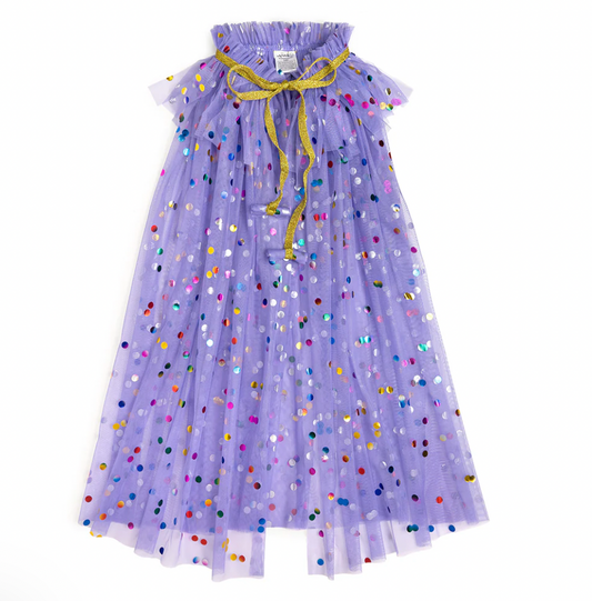 Lavender Confetti Cape - Magpies Paducah