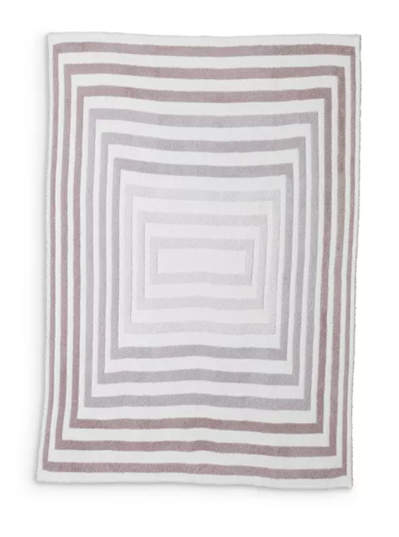 Cozychic Prismatic Throw Blanket, Taupe - Magpies Paducah