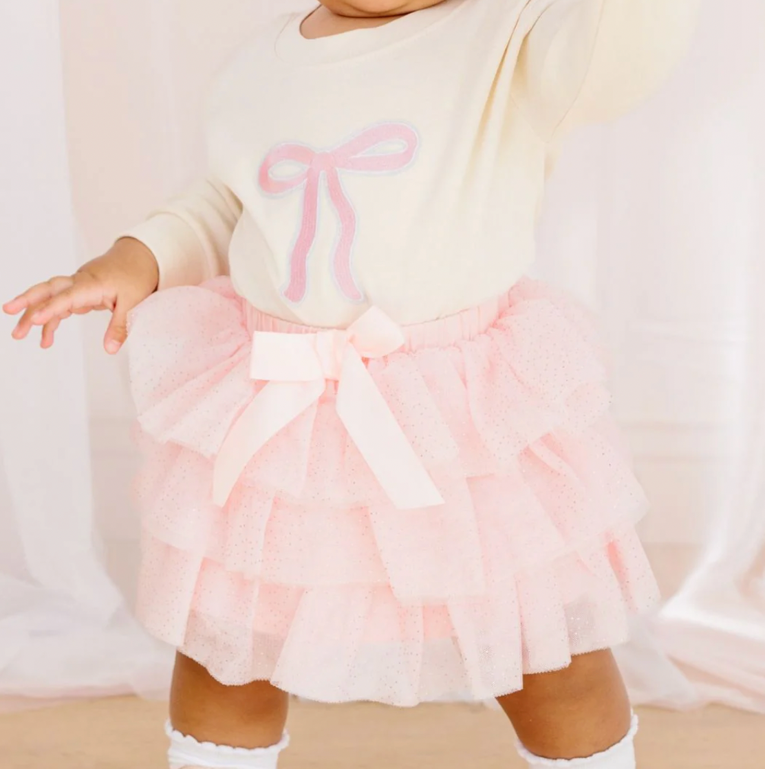 Ballet Bow Tiered Tutu - Magpies Paducah