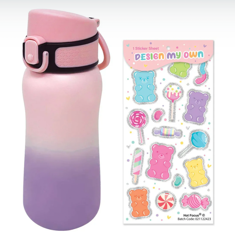 Stainless Water Bottle, Gummy Bear - Magpies Paducah