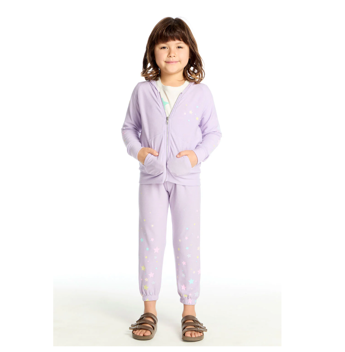 Candy Stars Zip Up - Magpies Paducah