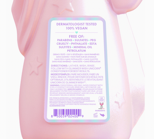 Unicorn Kids Shampoo - Magpies Paducah