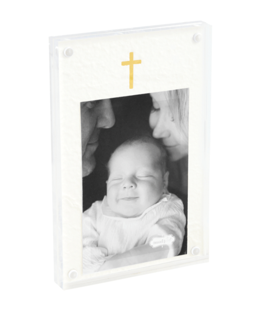 Cross Acrylic Frame - Magpies Paducah