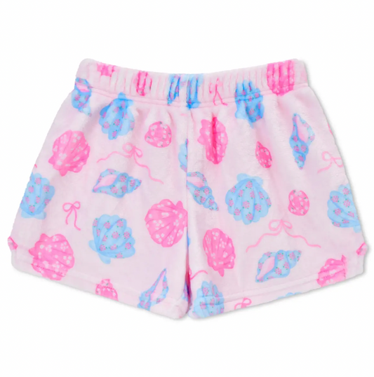 Seashell Plush Shorts - Magpies Paducah