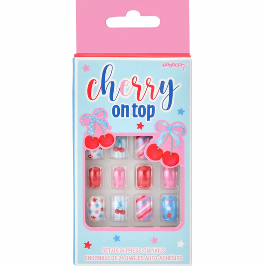 Cherry on Top Press On Nail Set - Magpies Paducah