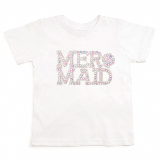 Mermaid Pearl Patch T-shirt