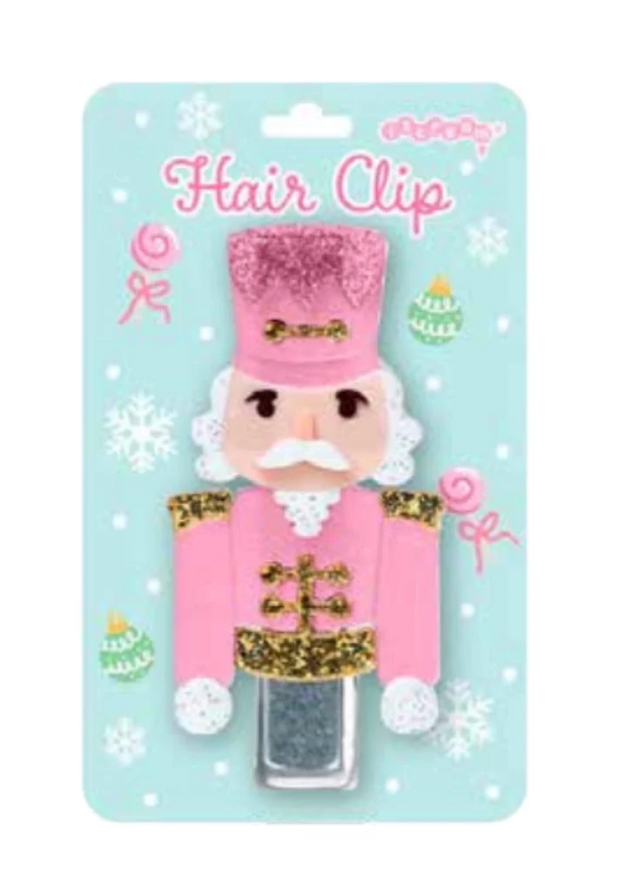 Nutcracker Hair Clip