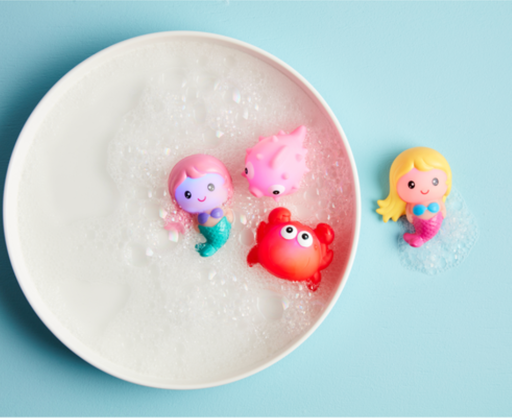 Light-Up Bath Toy Set, Mermaid - Magpies Paducah