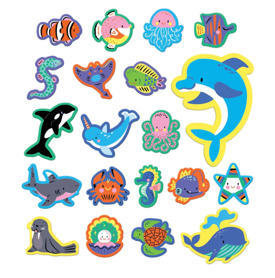 Bath Shapes, Ocean Life - Magpies Paducah