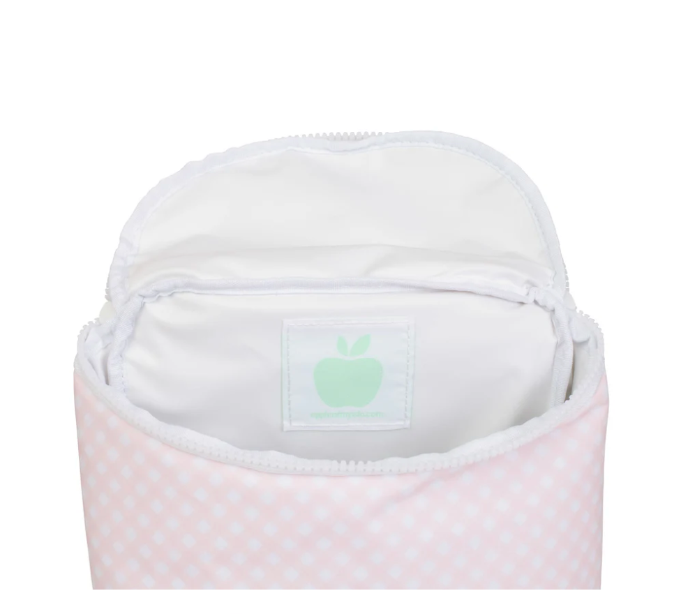 The Bottle Bag, Pink Gingham - Magpies Paducah