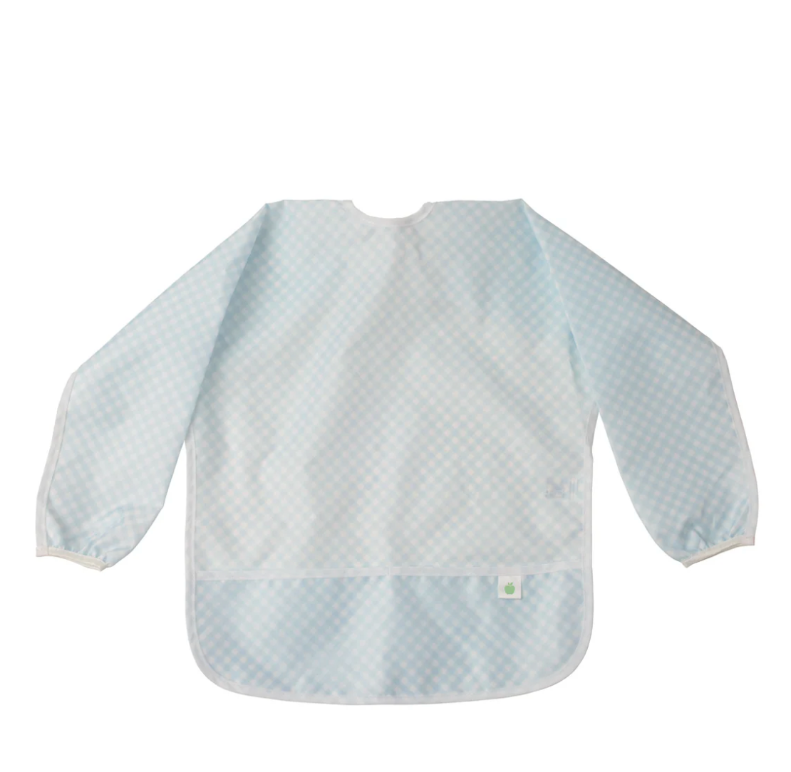 The Cover Everything Bib, Blue Gingham - Magpies Paducah