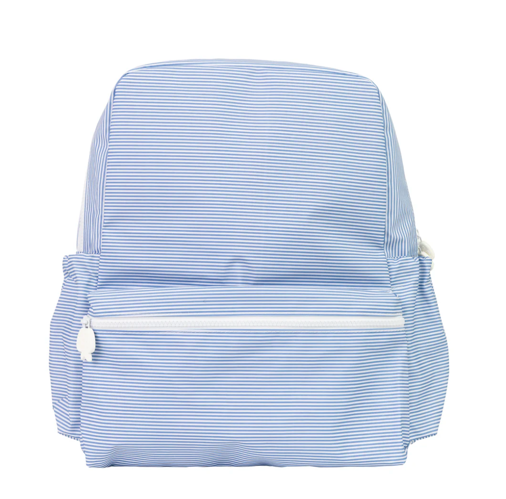 Small Backpack, Navy Stripe - Magpies Paducah