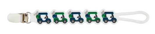 Navy & Green Golf Paci Strap - Magpies Paducah