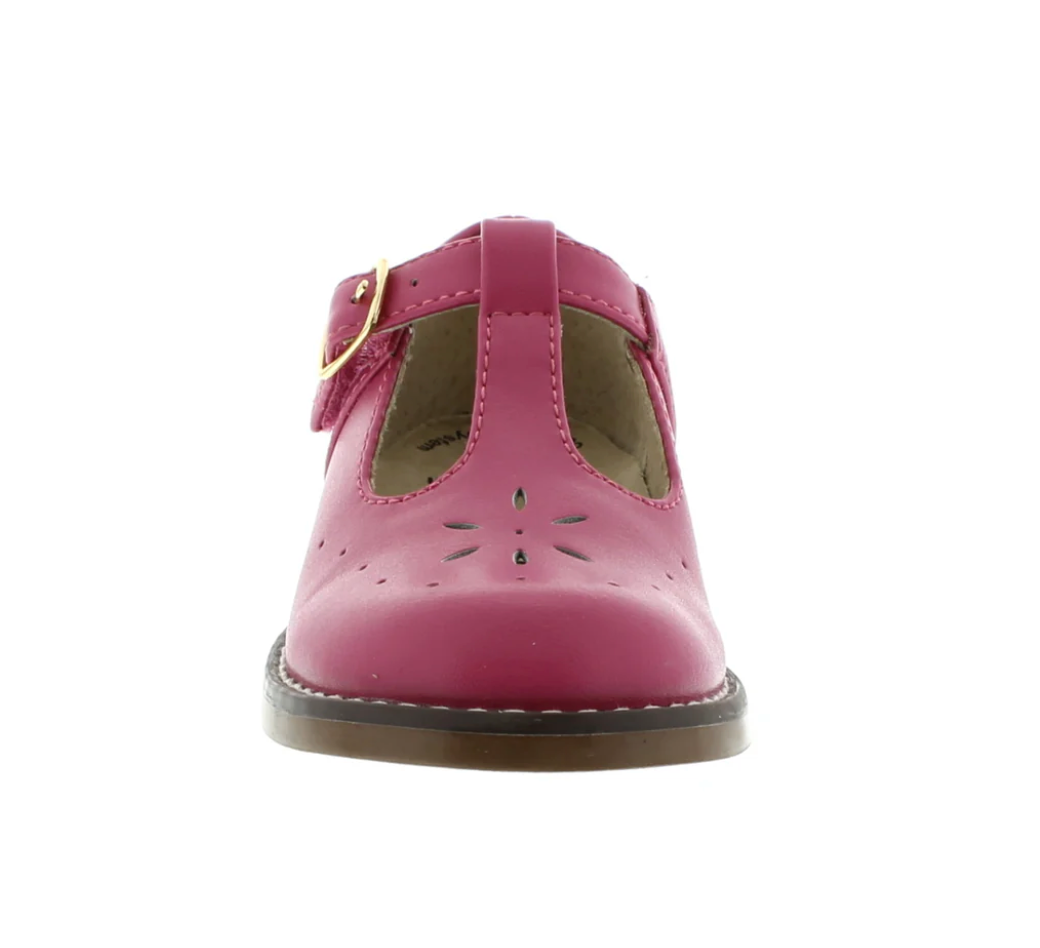 Sherry T-Bar Shoe, Fuchsia - Magpies Paducah