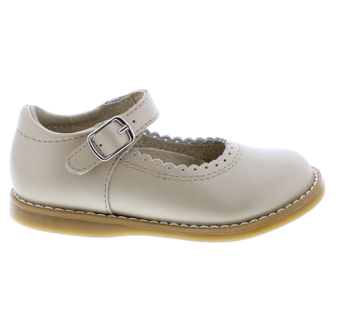 Allie Mary Jane Shoe, Soft Gold - Magpies Paducah