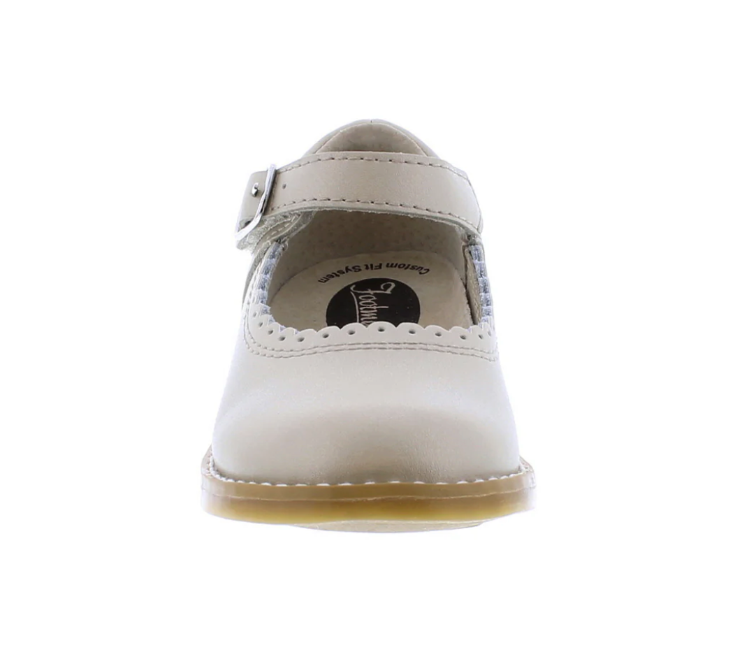 Allie Mary Jane Shoe, Soft Gold - Magpies Paducah