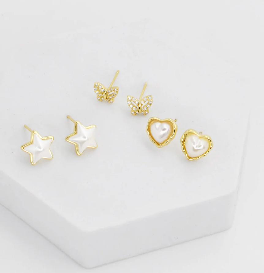 Cutie Stud Set - Magpies Paducah