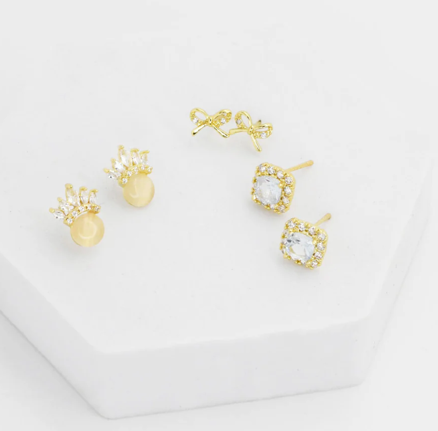 Princess Stud Set - Magpies Paducah