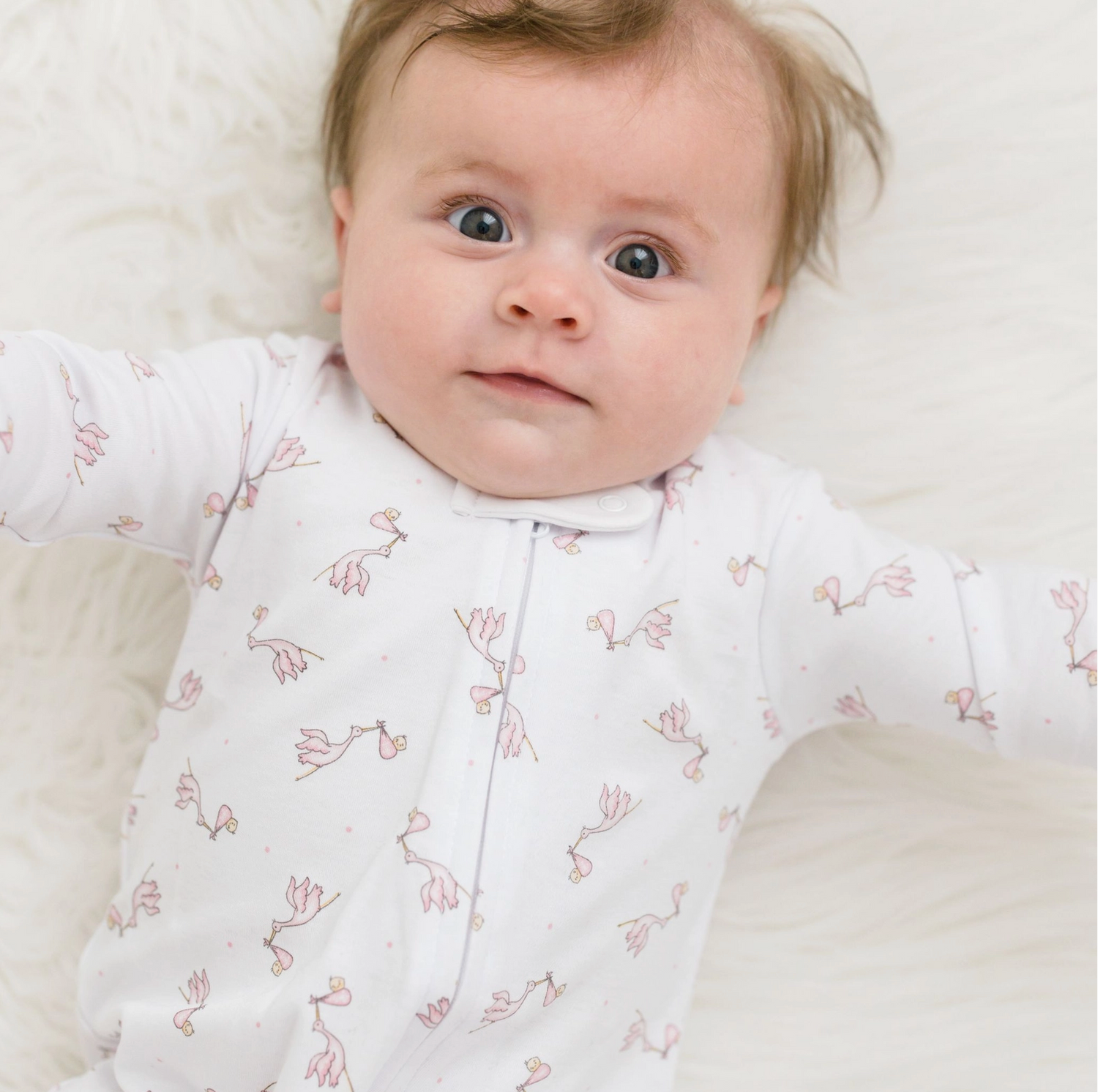 Worth the Wait Print Footie, Pink - Magpies Paducah