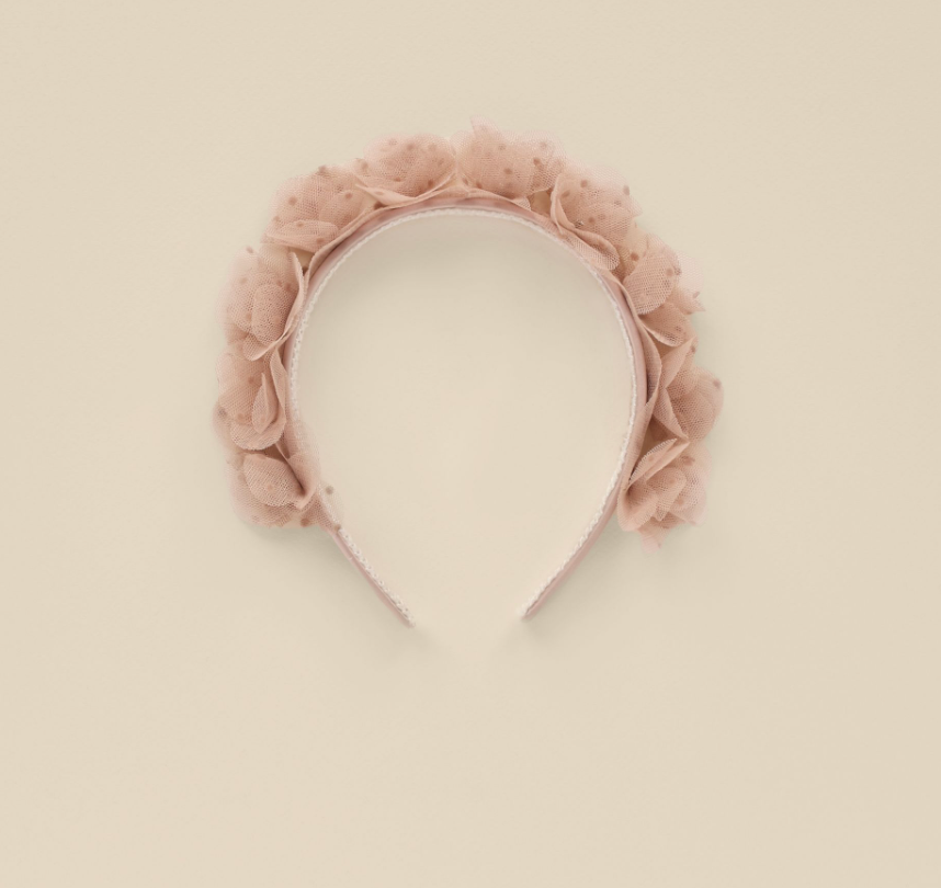 Pixie Headband, Dusty Rose - Magpies Paducah