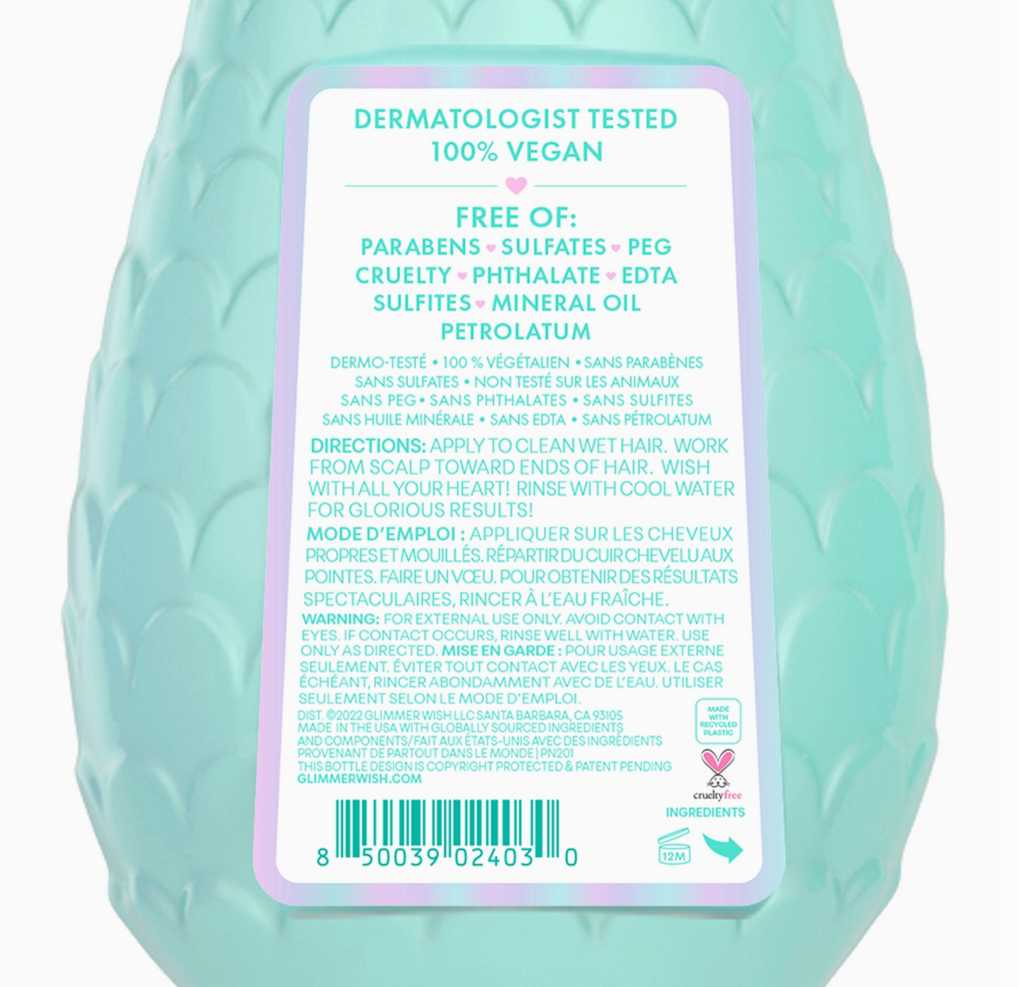 Mermaid Kids Conditioner - Magpies Paducah