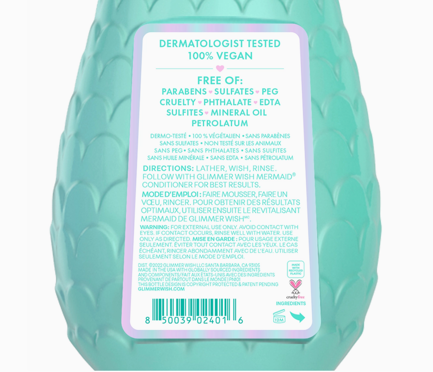 Mermaid Kids Shampoo - Magpies Paducah