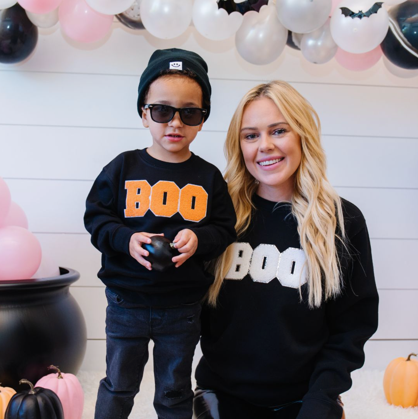 Boo Patch Sweatshirt, Adult - Magpies Paducah
