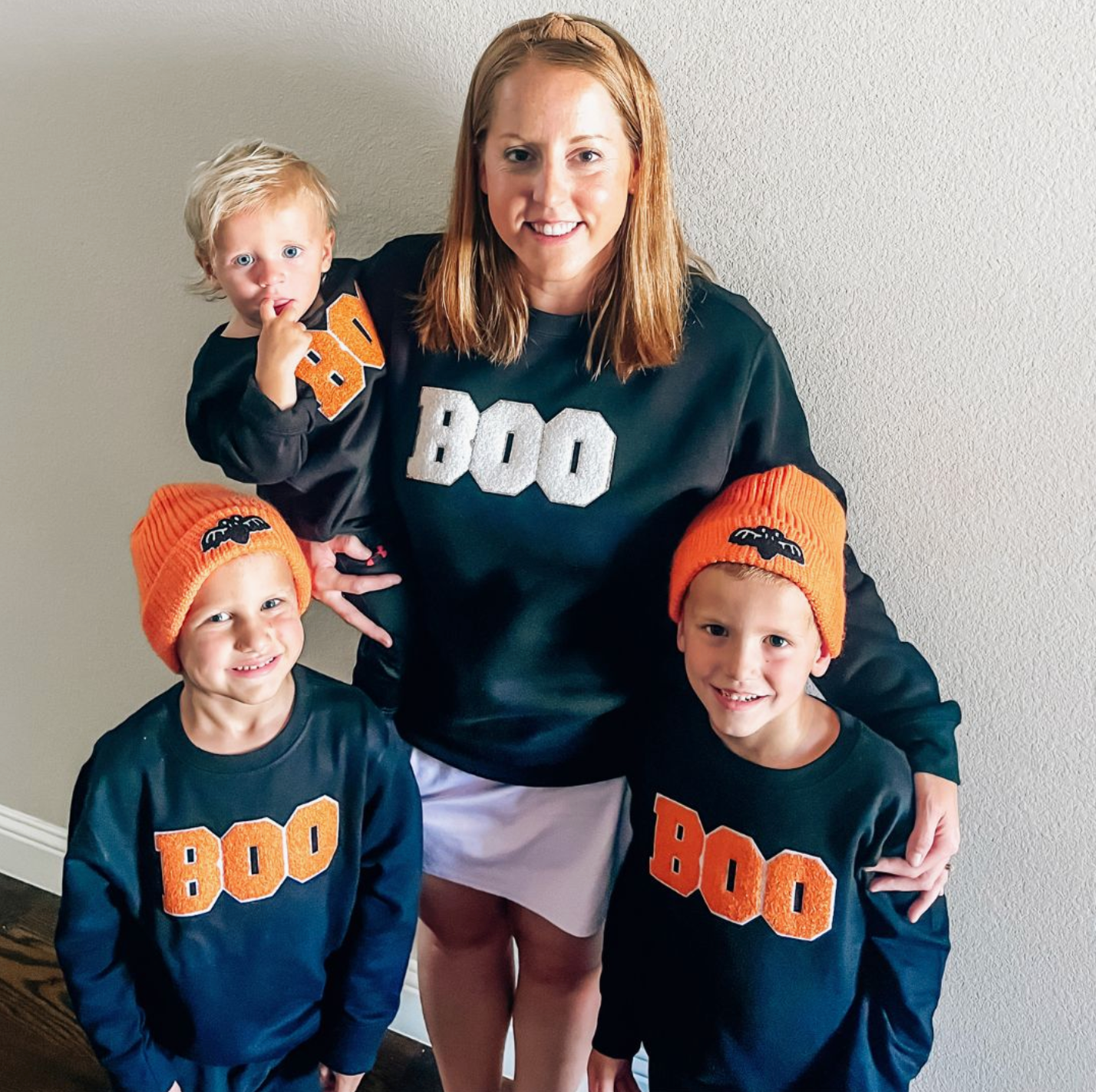 Boo Patch Sweatshirt, Adult - Magpies Paducah