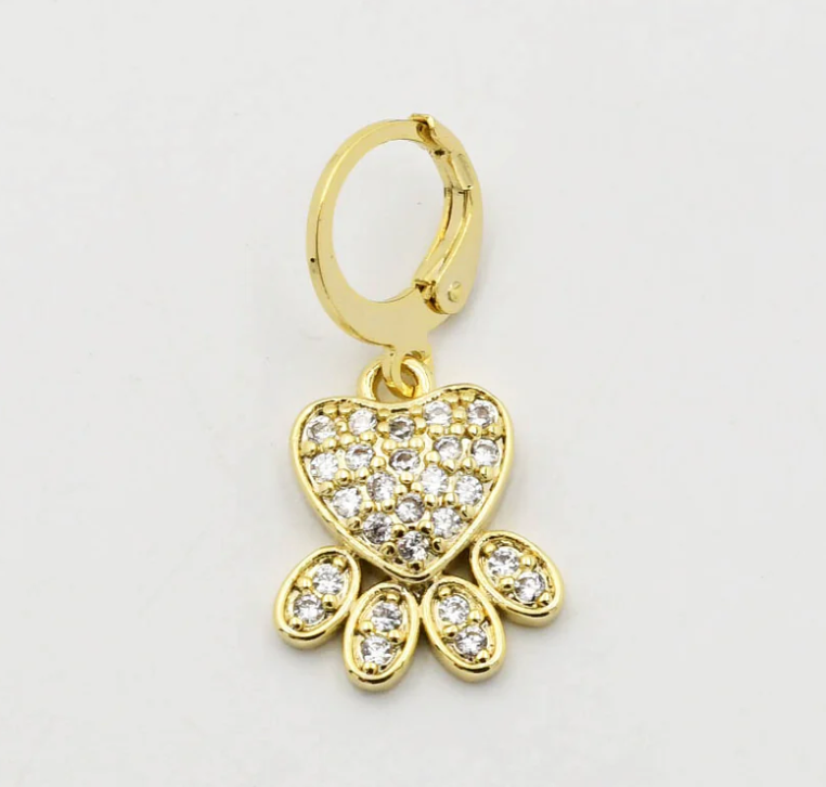 Pave' Paw Charm - Magpies Paducah