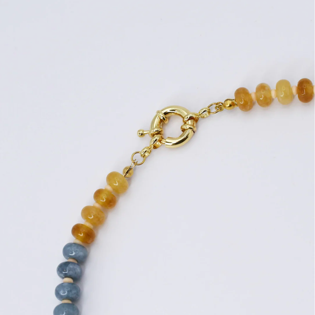 Brooke Southern Chic Gemstone Necklace - Magpies Paducah