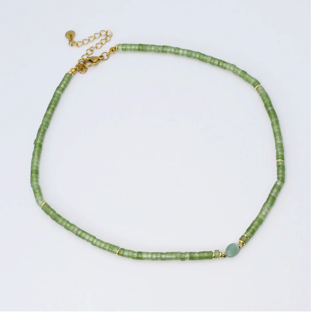 Dainty So Serene Gemstone Necklace - Magpies Paducah