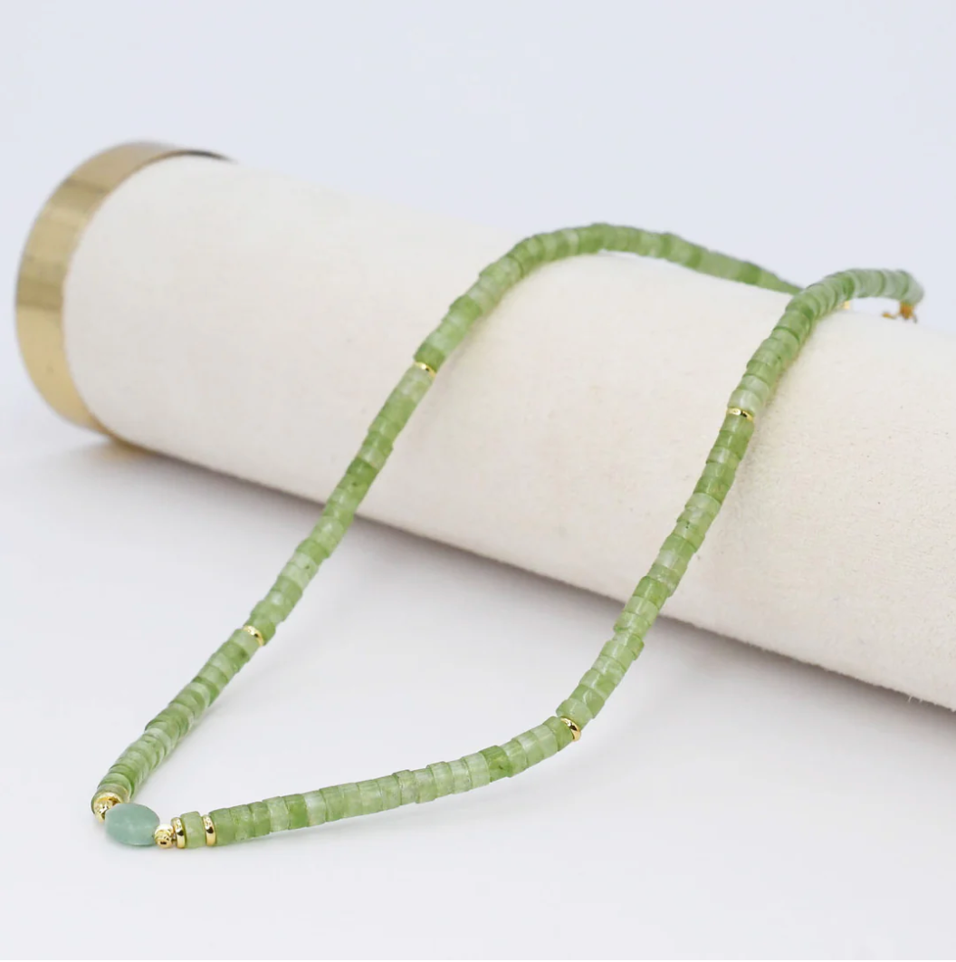 Dainty So Serene Gemstone Necklace - Magpies Paducah