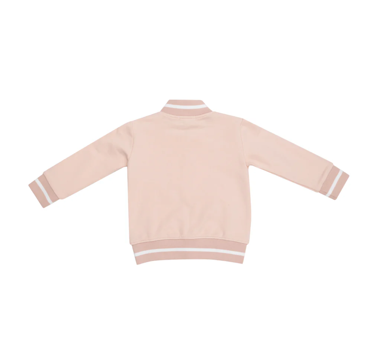 Letterman Jacket, Pink French Terry - Magpies Paducah