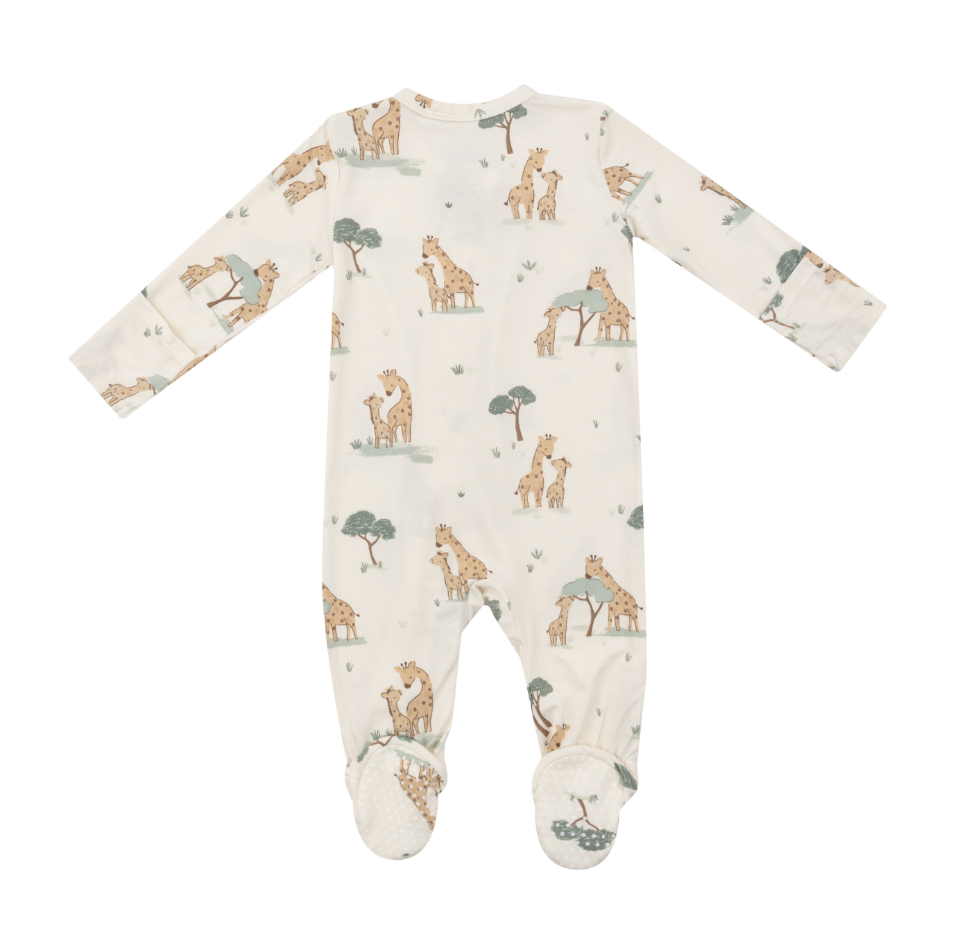 Zipper Footie, Giraffe Families | newborn - Magpies Paducah