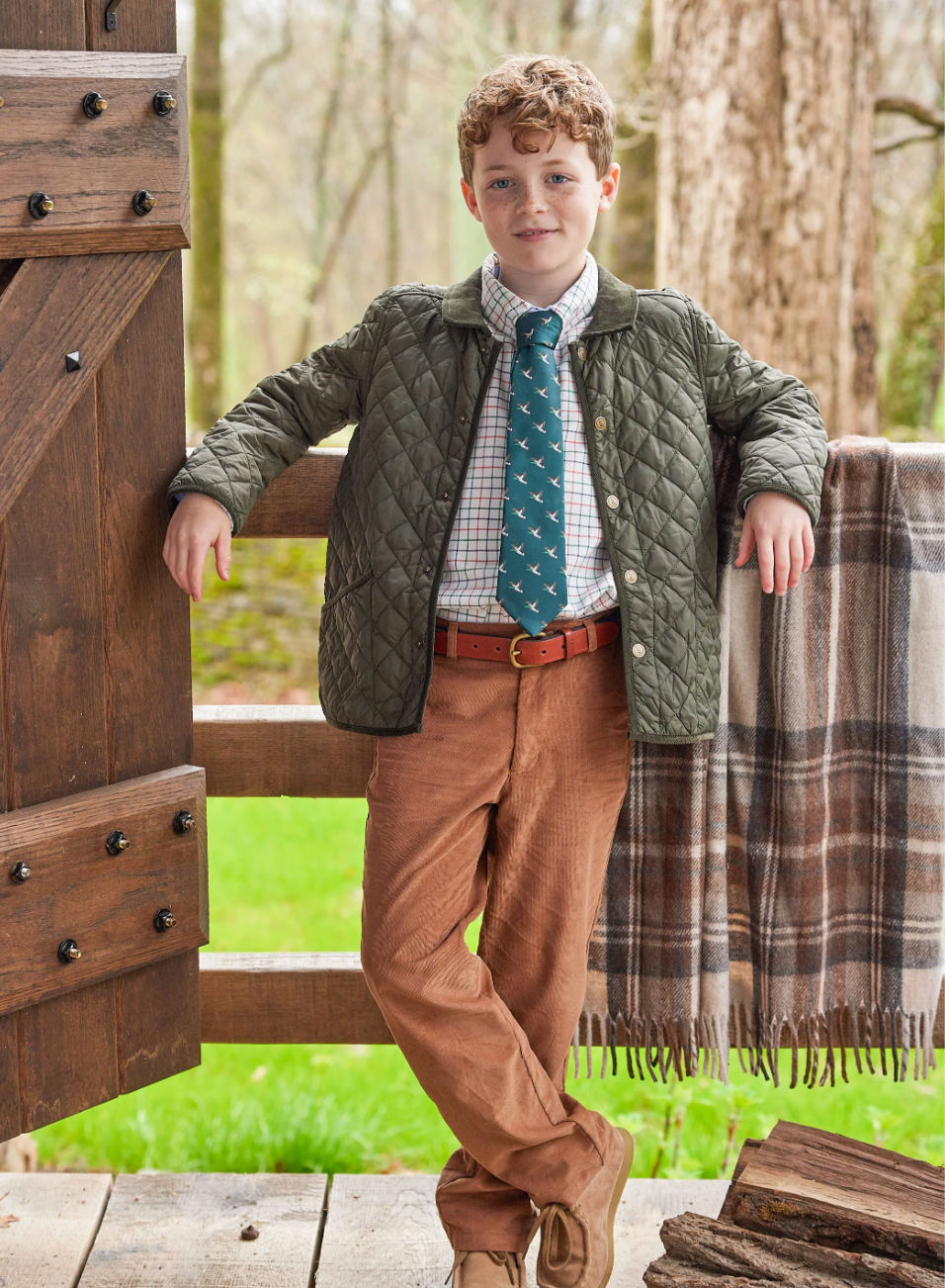 Classic Quilted Jacket, Olive - Magpies Paducah
