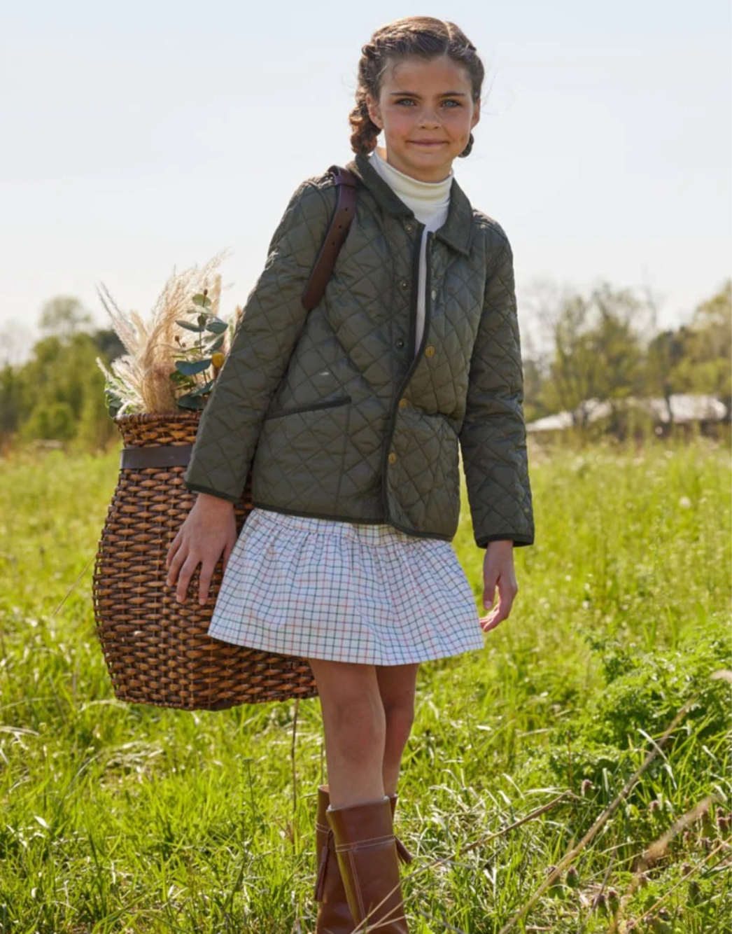 Classic Quilted Jacket, Olive - Magpies Paducah