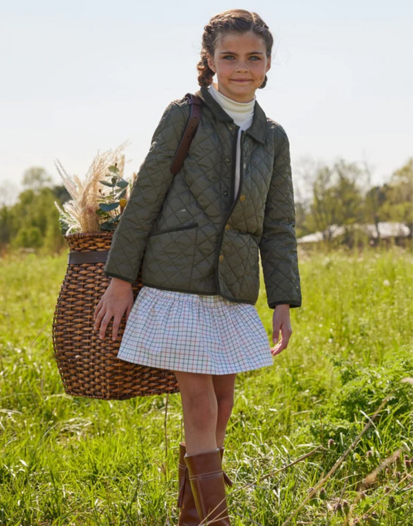 Classic Quilted Jacket, Olive - Magpies Paducah