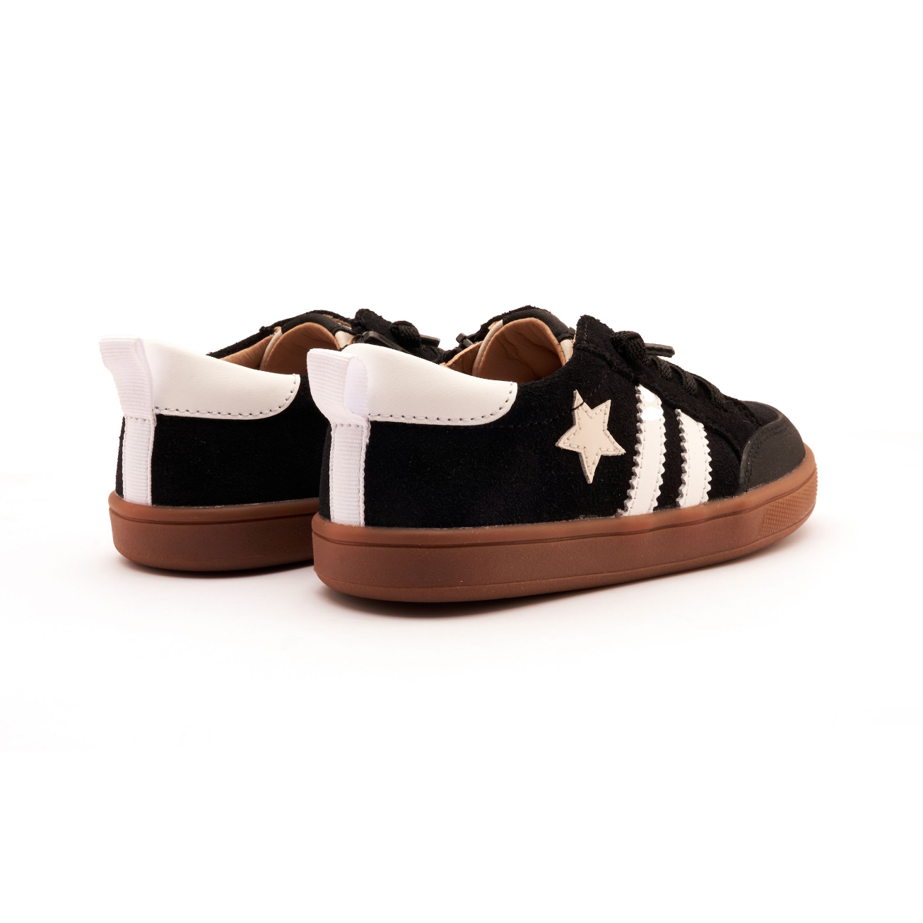 WOS Low Top, Black Suede - Magpies Paducah