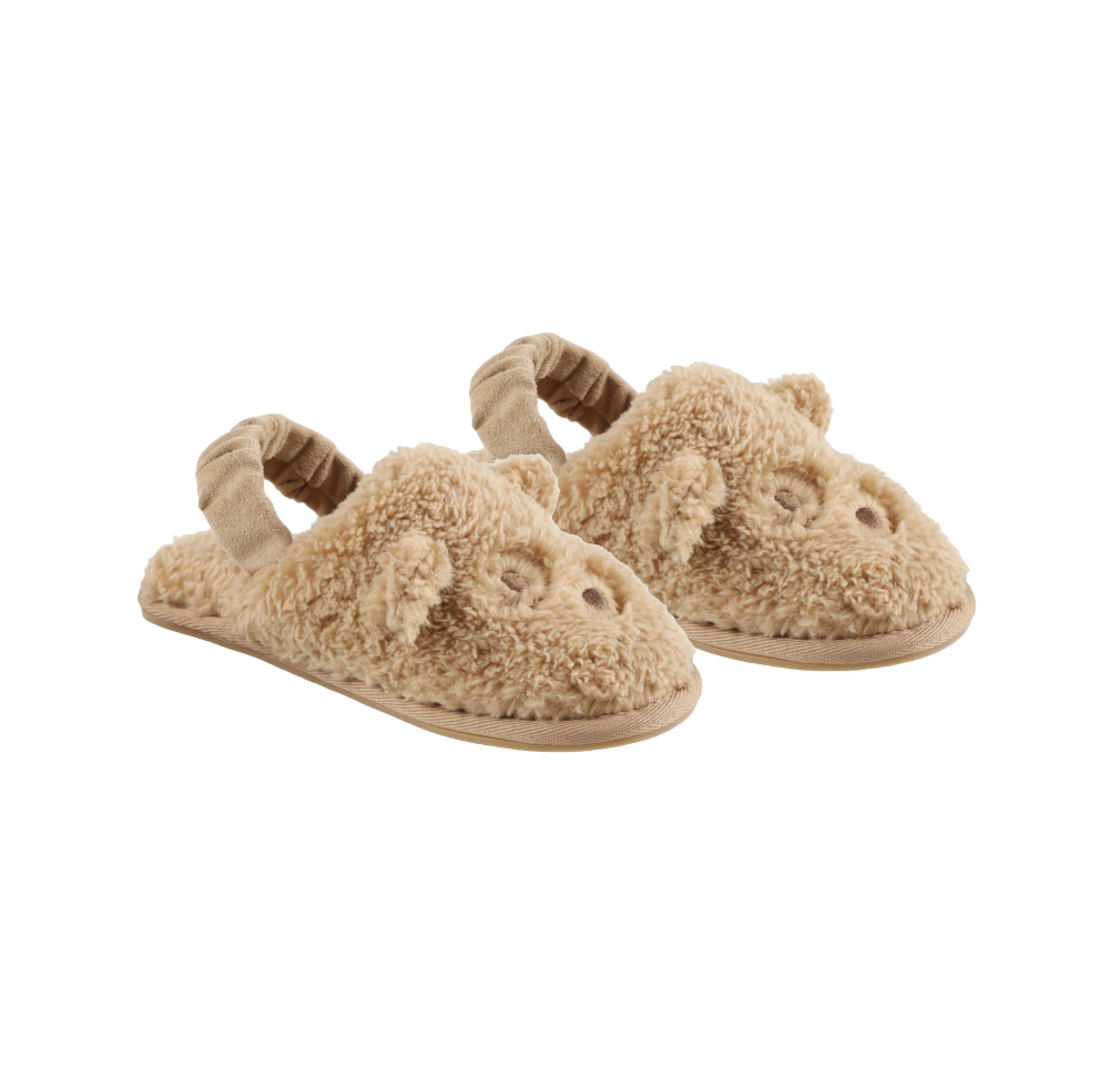 Bear Slippers, Gold - Magpies Paducah