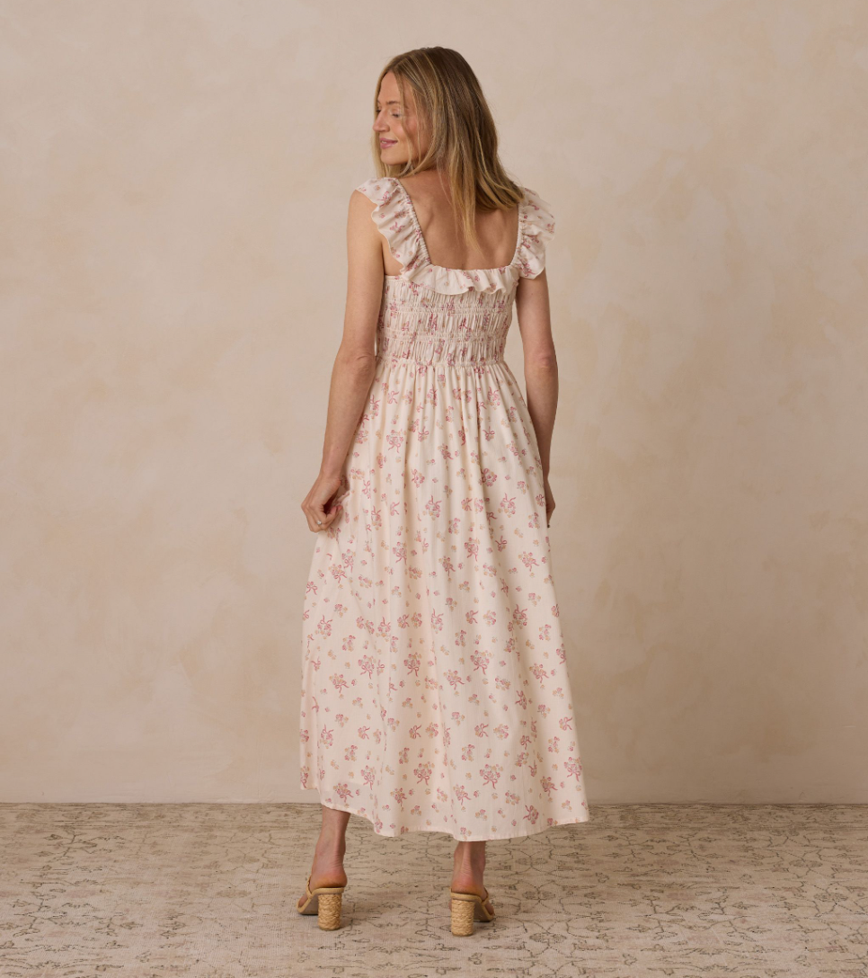 Women's Stella Dress, Bow Ditsy - Magpies Paducah