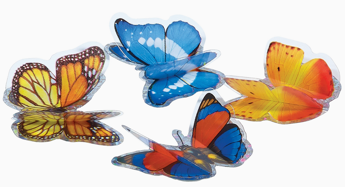 3D Butterfly Stickers - Magpies Paducah