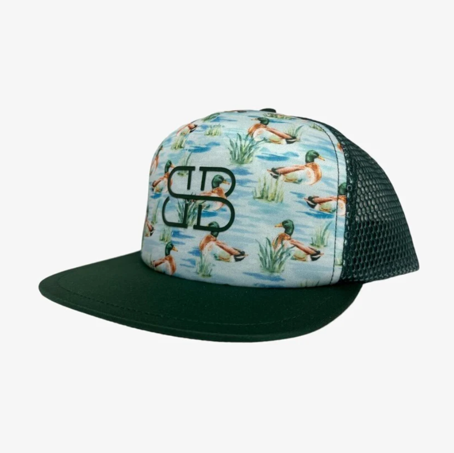 Floating Flat Brim Snapback, Maui Mallards - Magpies Paducah